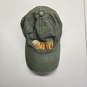 VINTAGE Family Guy Men Hat OS Olive Stewie Victory Shall Be Mine Embroidered Y2K